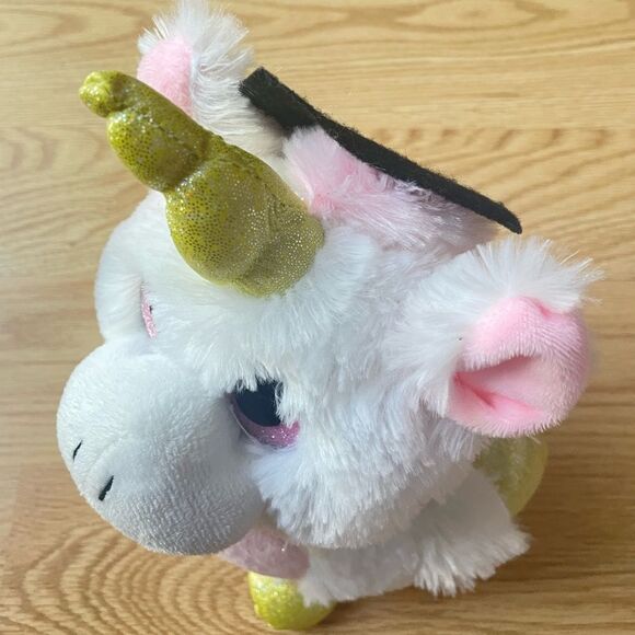 NEW Unicorn Graduation Stuffed Animal - Picture 3 of 6